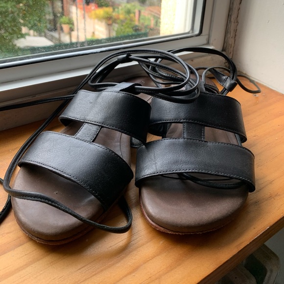 Ariana Bohling Grecian wrap sandals 36 tts - Picture 1 of 3